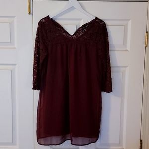 As U Wish Marron dress